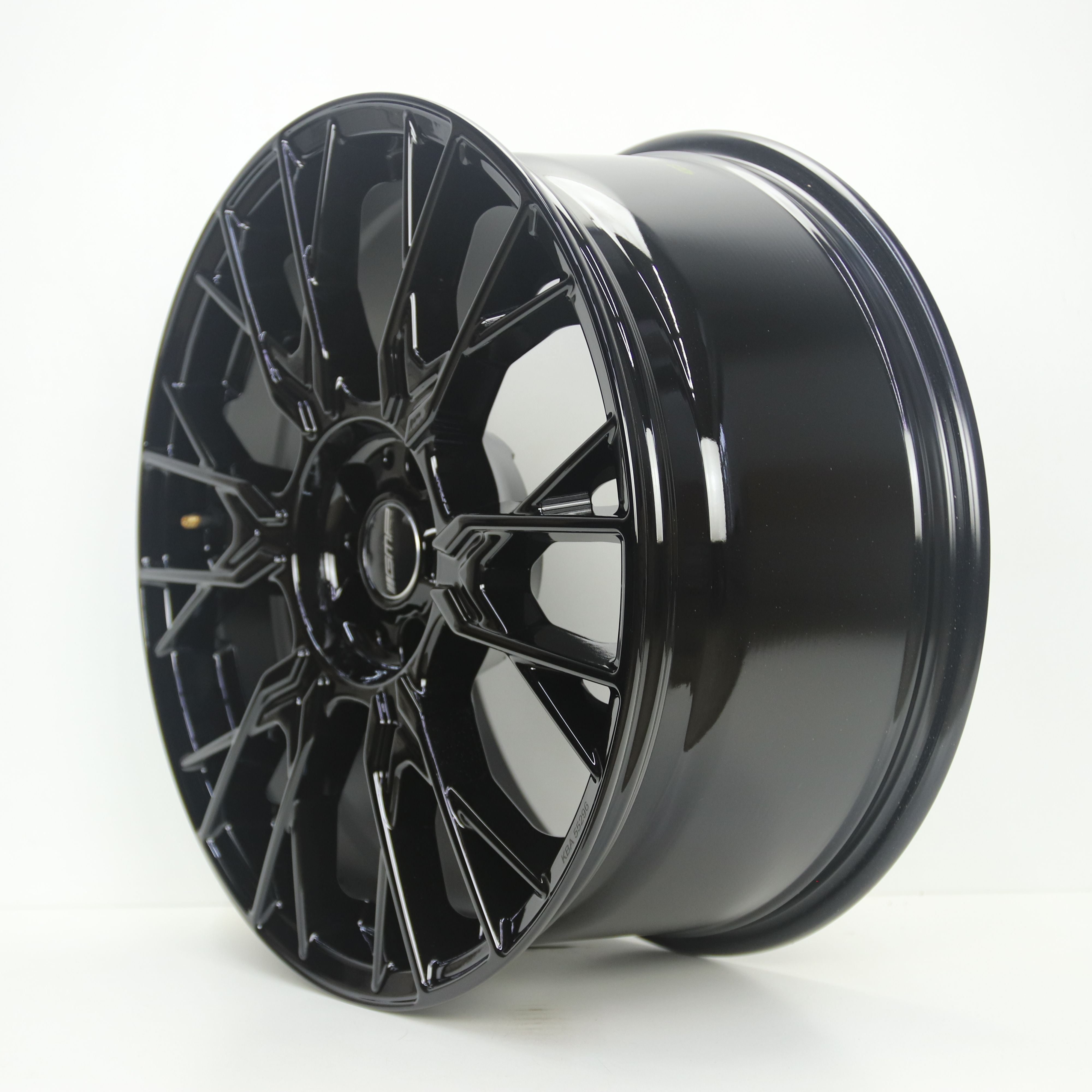 NS1005304 Set 19 inch lichtmetalen GMP Fender velgen (Breedset) 8.00X19 5X112 ET30.0 NB66.60 Zwart